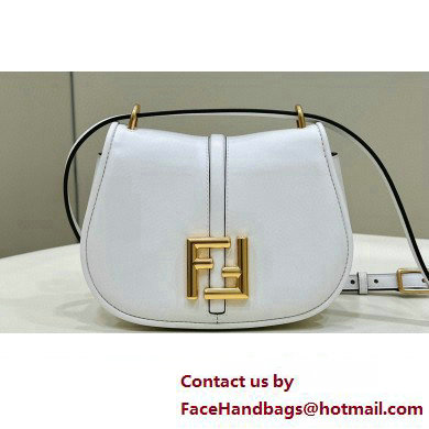 Fendi C Com Small bag in leather White 2023 - Click Image to Close